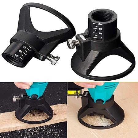 DIY Crafts Electric Grindering Locator Twist Nose Cap DIY Tools for Dremel Drill Horn Cap Polishing Carving Dedicated Tools Grindering Power Accessories Multi Use Tool (Pack of 4 Pcs, Black)