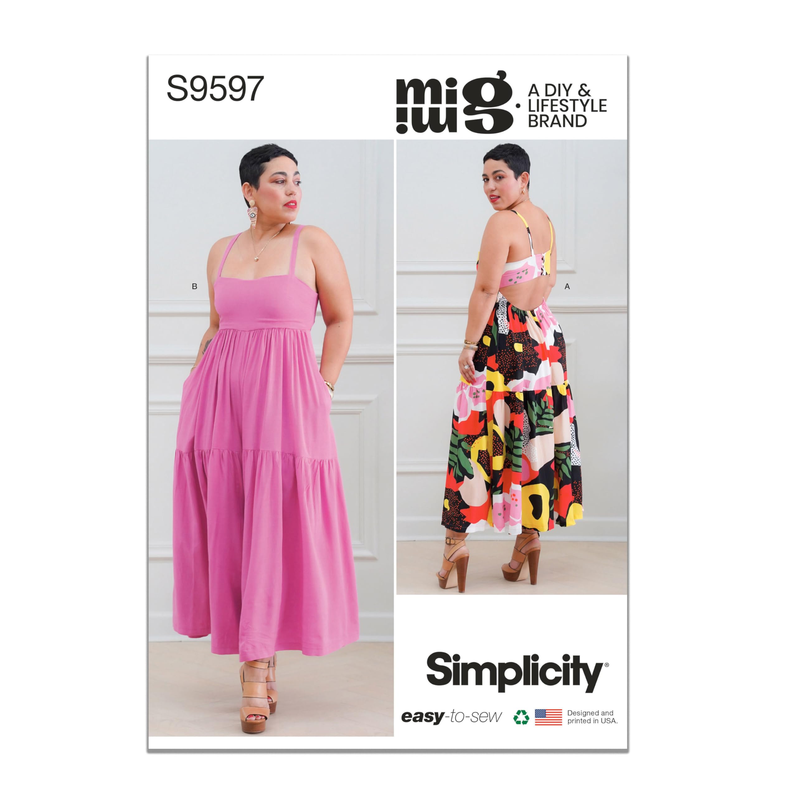Simplicity SS9597H5 Misses Dress H5 (6-8-10-12-14)