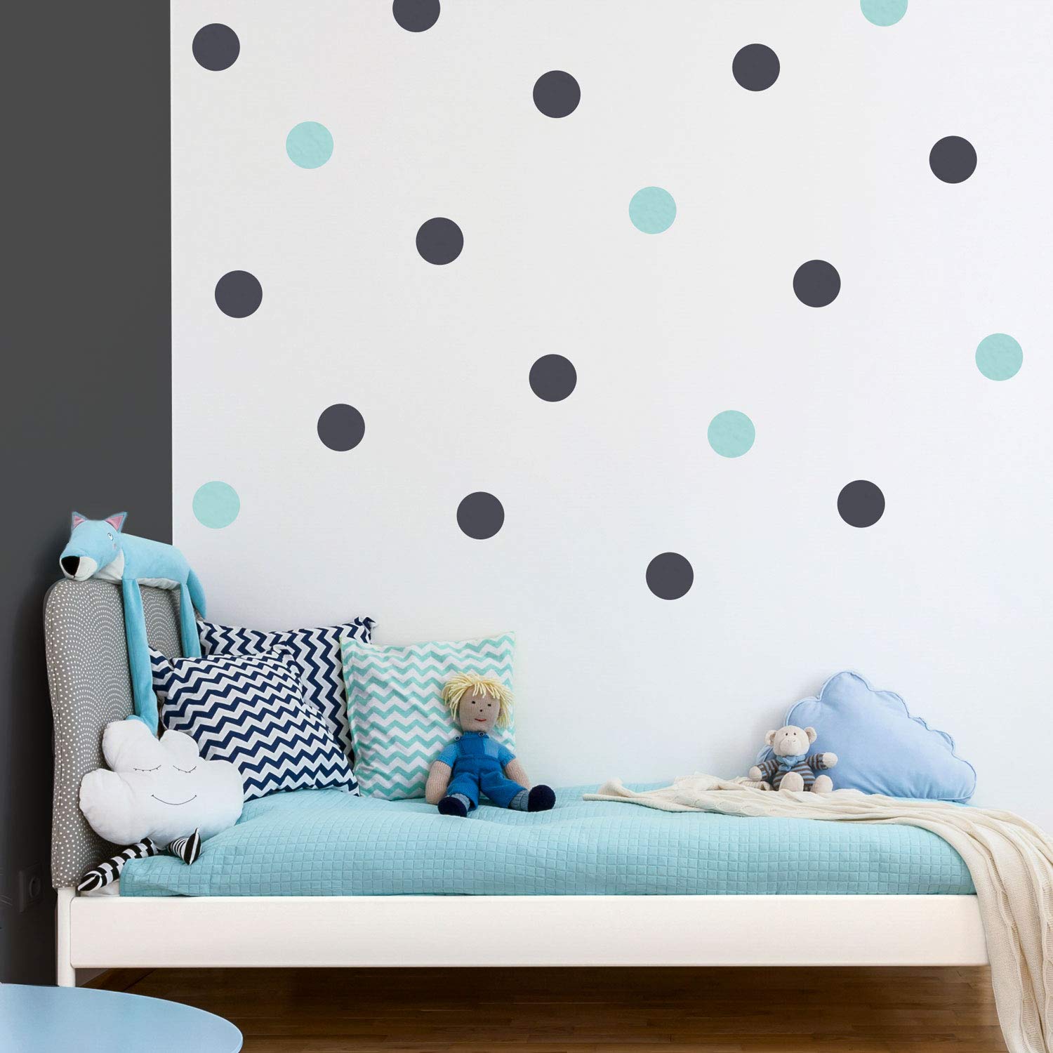 Spot Wall Stickers | Lots of Colours Options Available | Perfect for a Baby's Nursery or Child's Bedroom