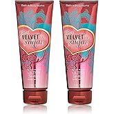 Bath and Body Works Velvet Sugar 2 Pack Ultra Shea Body Cream 8 Oz. (Velvet Sugar)