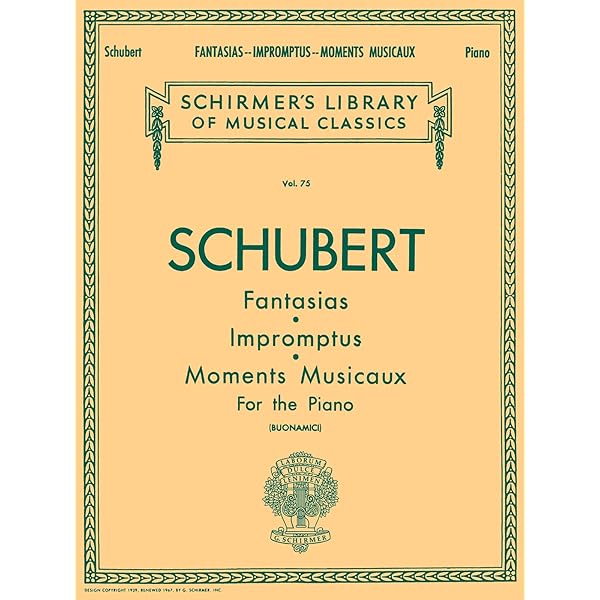 Impromptus and Moments Musicaux for Piano (Edition Peters