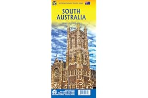Australia South & Northern Territory Travel Reference Map 1:1,900,000