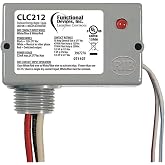 Functional Devices (RIB) CLC212 Closet Light Switch, Enclosed 10A SPST, 120-277 V