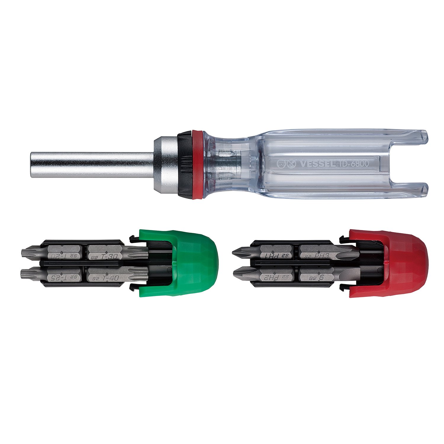 Bessel (Vessel) 16 Ratchet Drivers Group TD-6816MG