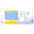 Natracare Organic Cotton Baby Wipes with Organic Essential Oils Of Chamomile, Apricot and Sweet Almond Oil, 50 Wipes Per Pack