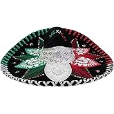 Leos Imports Authentic Mexican Mariachi Sombrero - Unisex Adult, Exquisite Embroidery and Sequins, Made in Mexico