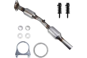 LEVANLIGHT Rear Catalytic Converter Exhaust Pipe Premium Stainless Steel Compatible with 2009 2010 2011 2012 2013 Toyota Coro