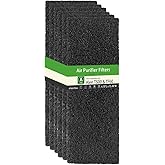 6 Pack Replacement Filter Compatible with Alen T500 TF60 Air Purifier,Activated Carbon Pre-Filter Replacements for Alen T500 Replacement Filters, Captures Dust,Odors