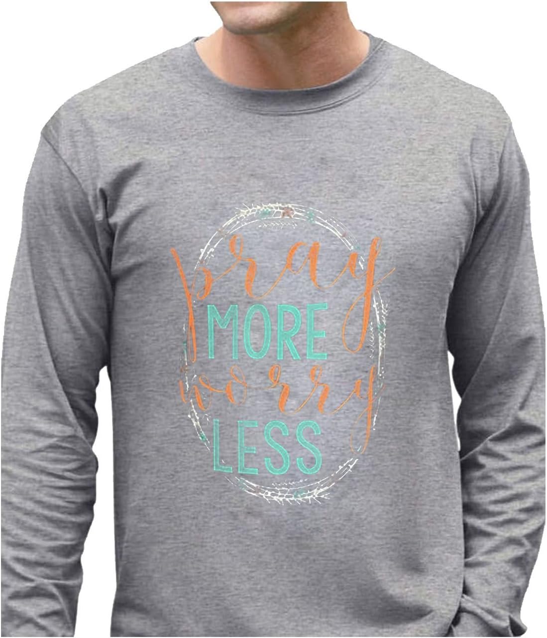 Fatal Decision Men's Funny Tops Pray More Worry Less