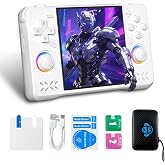 MVMOD XF40H Retro Handheld Game Console, 4.0 Inch 4K HD IPS Screen, Linux 64-bit Open Source System, 18000+ Classic Games, WiFi Multiplayer Support, Portable Pocket Video Gaming for Adults (White)