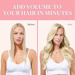GOO GOO Clip in Hair Extensions Real Human