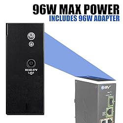 BV-Tech 8 Port PoE Switch with 1 Gigabit Uplink and
