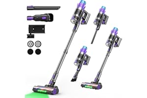 Redroad Cordless Vacuum Cleaner,55KPA/210,000PRM/70Mins Powerful Cordless Vacuum for Home,4 in 1 Lightweight Vacuum Cleaners 
