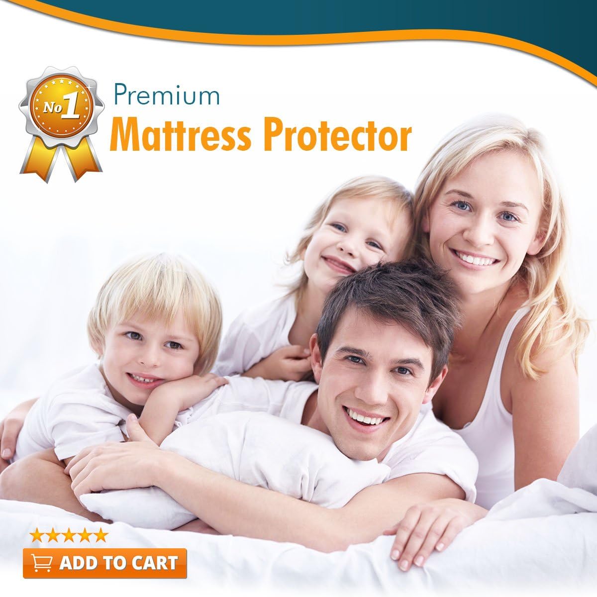 PlushDeluxe Crib Mattress Protector 100% Waterproof, Hypoallergenic, Without Vinyl – Bamboo Quilted Ultra Soft White Terry Fitted Sheet Style: Home & Kitchen