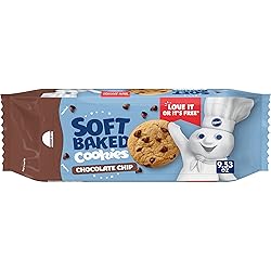 Pillsbury Soft Baked Cookies, Chocolate Chip, 9.53