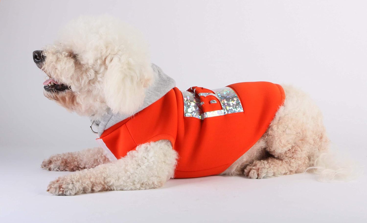 Pet Tribe PT72245 Brooklyn Star Coat Size 20 cm, XS, Orange