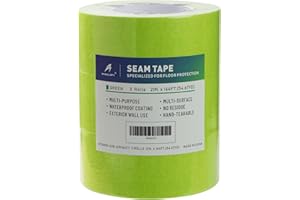 Sheeldify Gen.III-Tech Ruban de couture spécialisé pour la protection du sol | Ruban de bord | Ruban de masquage, 90 jours et