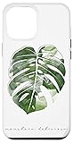 iPhone 12 Pro Max Window Leaf Monstera Variegata