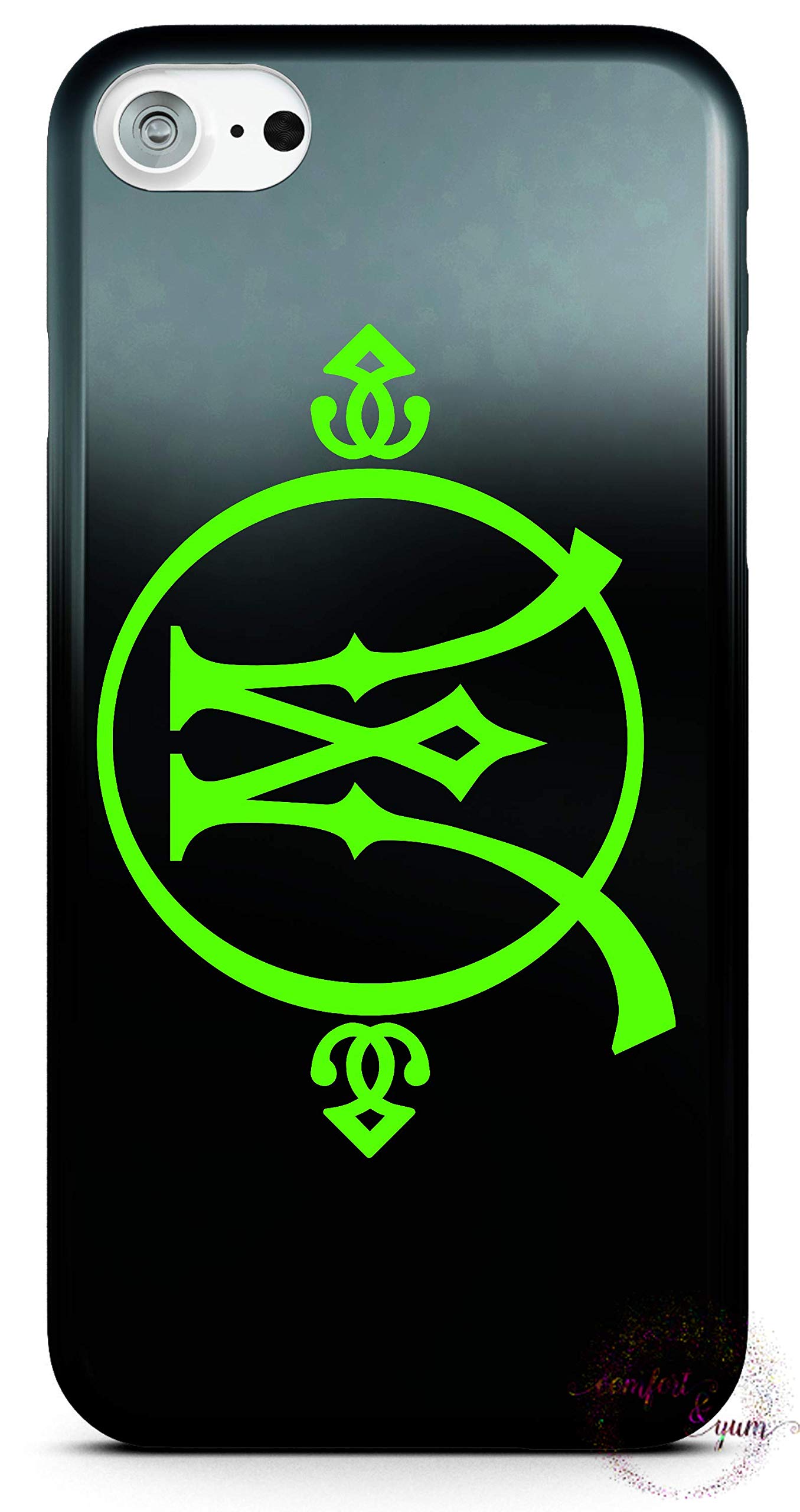 Baroque Style Monogram Decal Sticker for Laptop School Phone Car YETI RTIC  Tumbler or Cup - Main Image