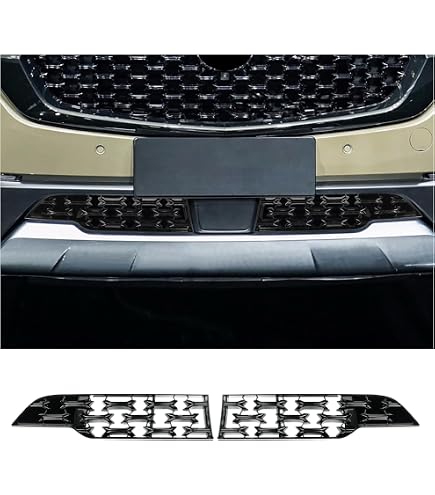 Front Grille Assembly For 2015-2016 Mazda CX-5 - Horizontal Billet, Black/Gray/Chrome - CARFIXPARTS