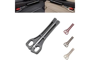 JTONUST No Drop seat Guard,2025 New Car Seat Side Gap Filler Organizer, Drop Seat Guards for Cars Cards & Tools from Falling, Easy to Install Gap Storage Solution (Black)