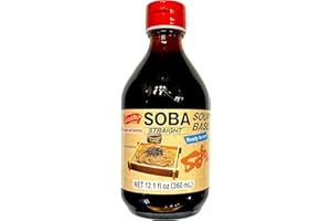 Japanese Soba Noodle Soup Base (Ready-to-use Tsuyu), 360ml