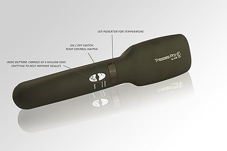 Amazon.com: cepillo para polvo alisador de cabello para ...