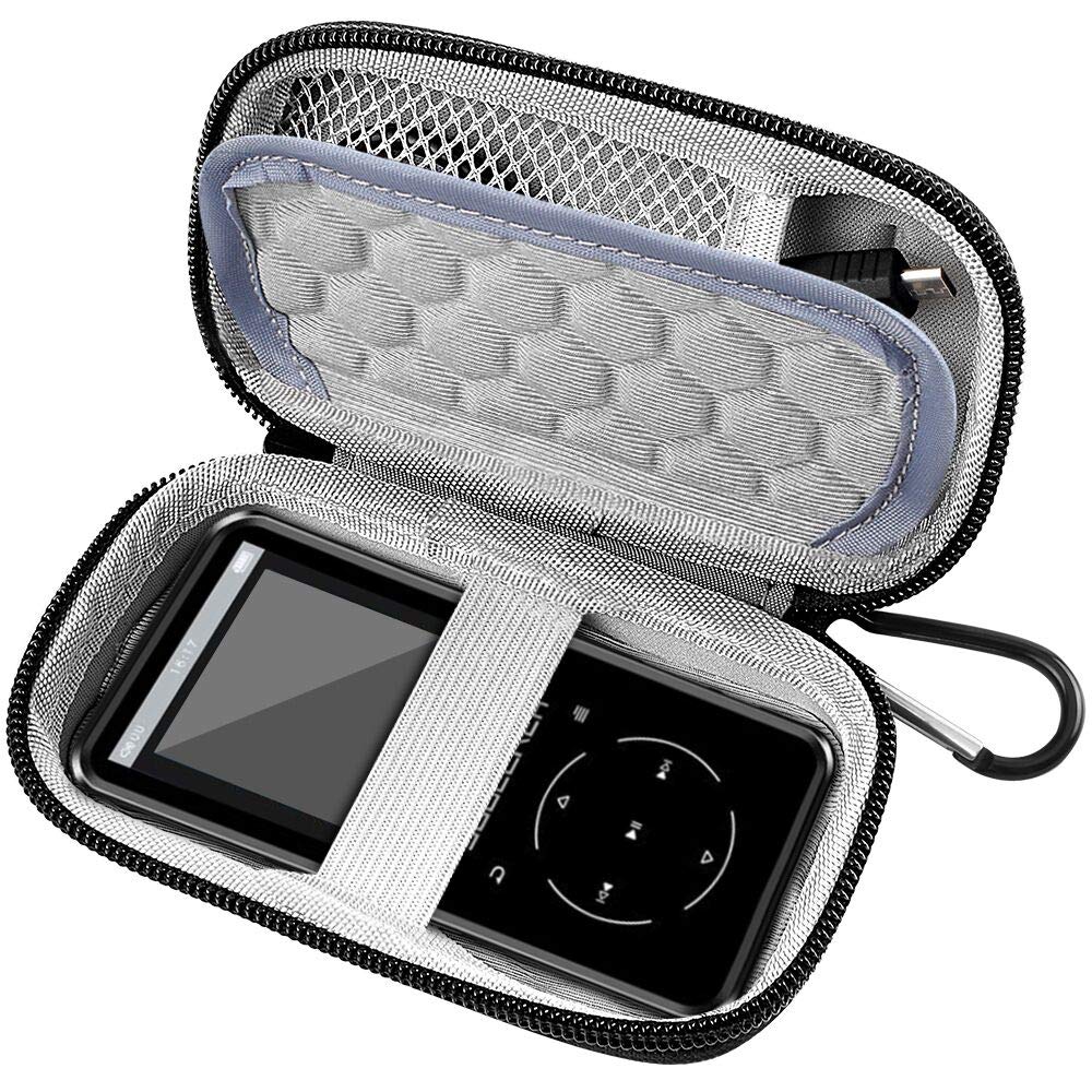 Photo 1 of MP3 & MP4 Player Case for Luoran/for innioasis/for TIMMKOO/for MYMAHDI/for Phinistec/Music Players Bluetooth. MP3 Player for Kids Storage Box Fit for Earbuds, USB Cable and More (Bag Only) 3 PACK