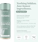 Miniml All Natural Body Wash 5L Refill Tea Tree Mint | Eco Friendly Bubble Bath view 5