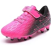 Hanani Boys Soccer Cleats Kids Girls FG/AG Soccer Athletics Sport Shoes Training Shoes Running Shoes Teenager Indoor Outdoor Football Shoes Sneakers for Unisex
