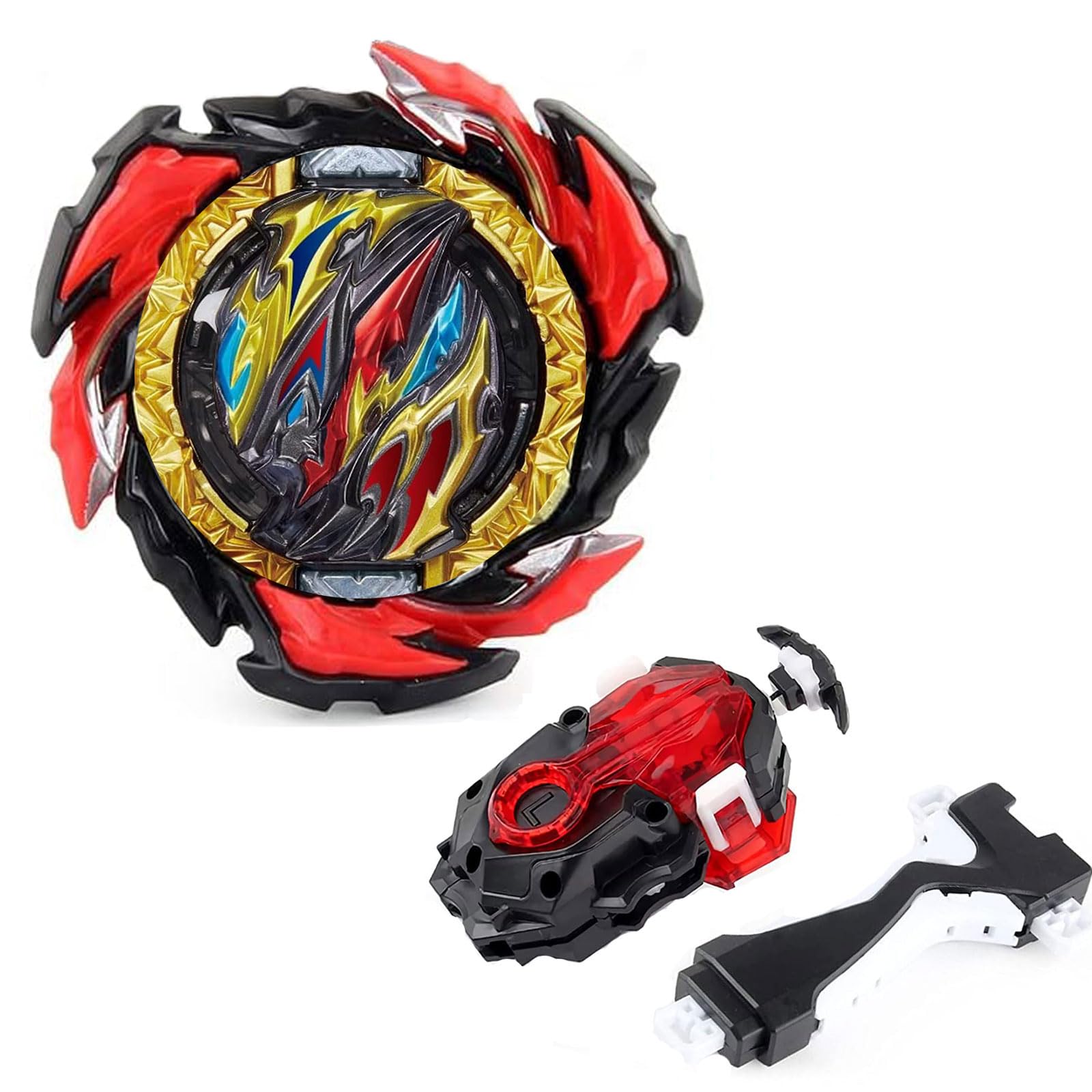 Desamvap Battling Tops B-191 DB Layer Booster Right Spin Battling Tops with Launcher Gifts for Kids Children Boys