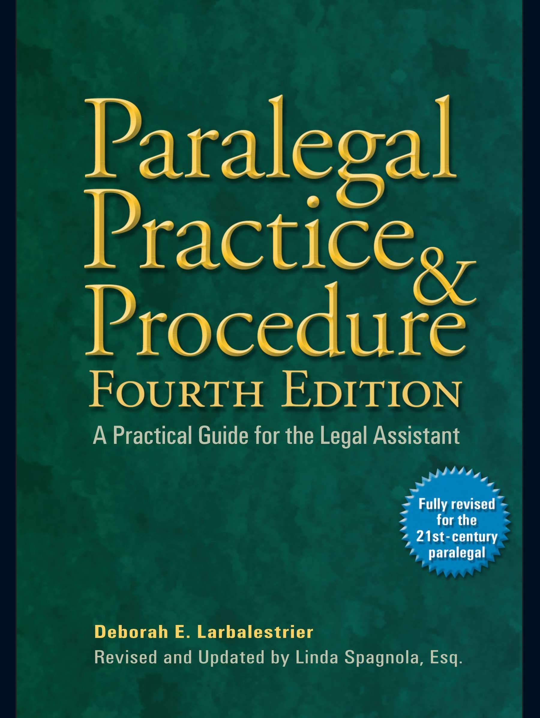 ^PDF^ Paralegal Practice & Procedure Fourth Edition A Practical Guide