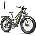 FREESKY 2000W Electric Bike with BAFANG Motor & 48V 30Ah Samsung Cells Battery, 35MPH Max Speed, 120 Miles Range, Full Suspension Mountain Ebike for Adult, 26" Fat Tires, Smart Keys, Hydraulic Brakes