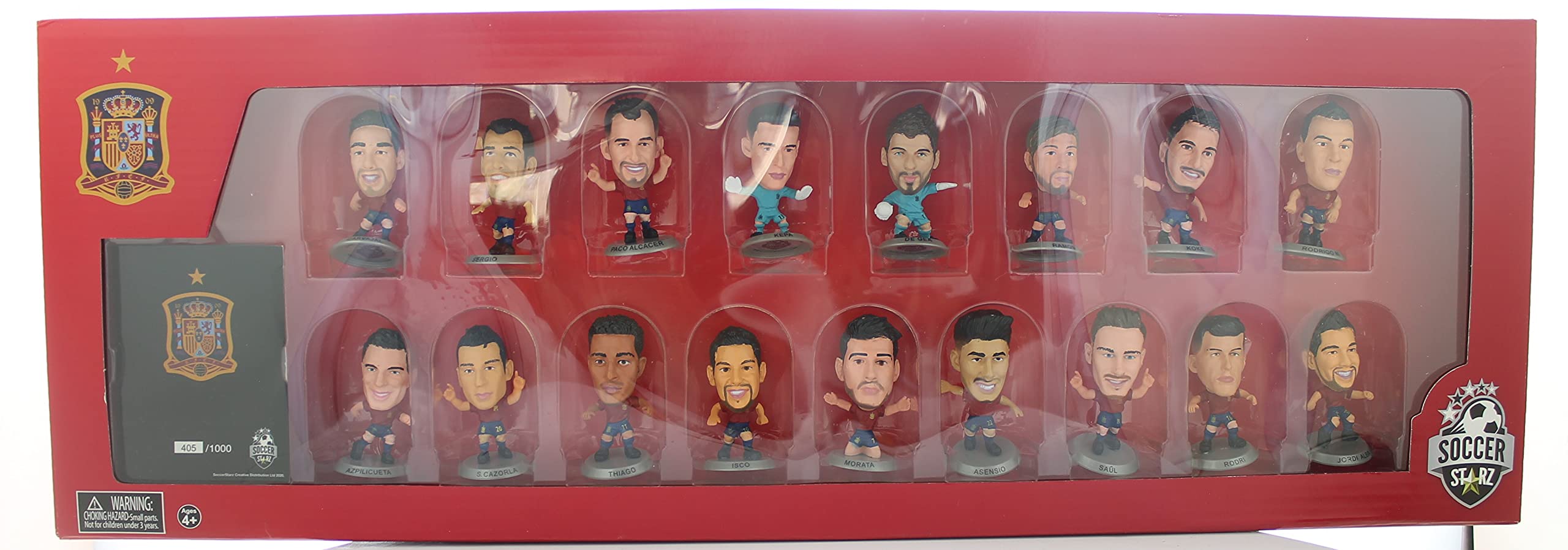 Soccerstarz - Spain Team Pack 17 figure (2020 Version) /Figures
