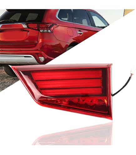 Auto-Achterverlichting Voor Mitsubishi Voor Outlander 2016-2021 Auto Inner Outer Achterlicht Remlicht Richtingaanwijzer Lamp Montage staart verlichting (Kleur : Inside Right