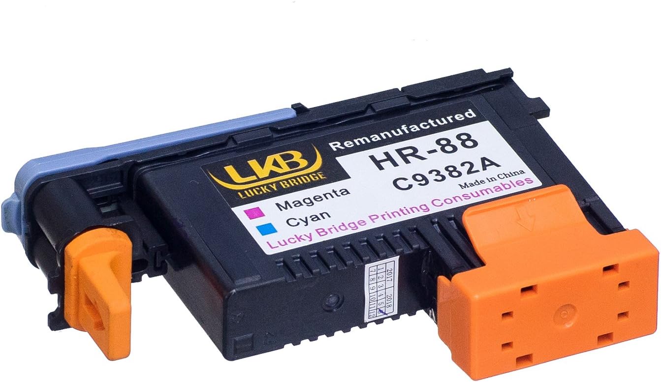 Lucky Bridge HP88 Printhead 1pcs C9382A Magent and Cyan Remanufactured Compatible for HP Officejet with HP Office jet K5400 L7550 L7580 L7590 L7650 L7680 L7750 L7780 L7790 Printer - Image 5