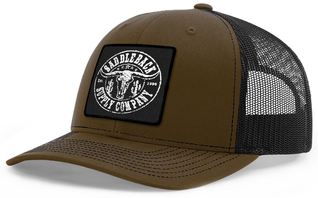 Saddleback Supply Wild West Trucker Hat - Desert