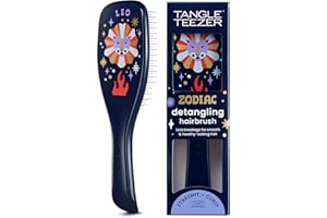 Tangle Teezer Zodiac Ultimate Detangler Hairbrush for Wet & Dry Hair, Eliminates Knots & Reduces Breakage for All Hair Types, Leo