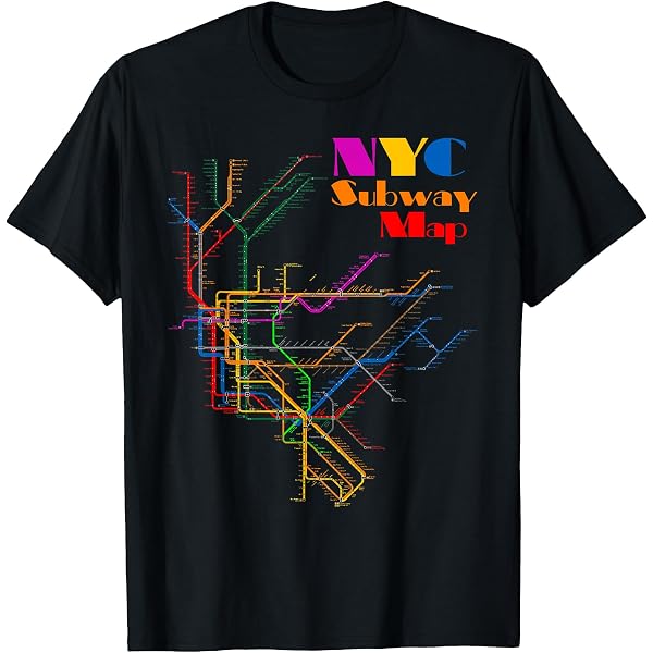 Amazon.com: New York City Metro Map Art I Heart NY Souvenir Gifts