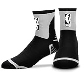 For Bare Feet NBA Logoman Surge Quarter Sock Size Large