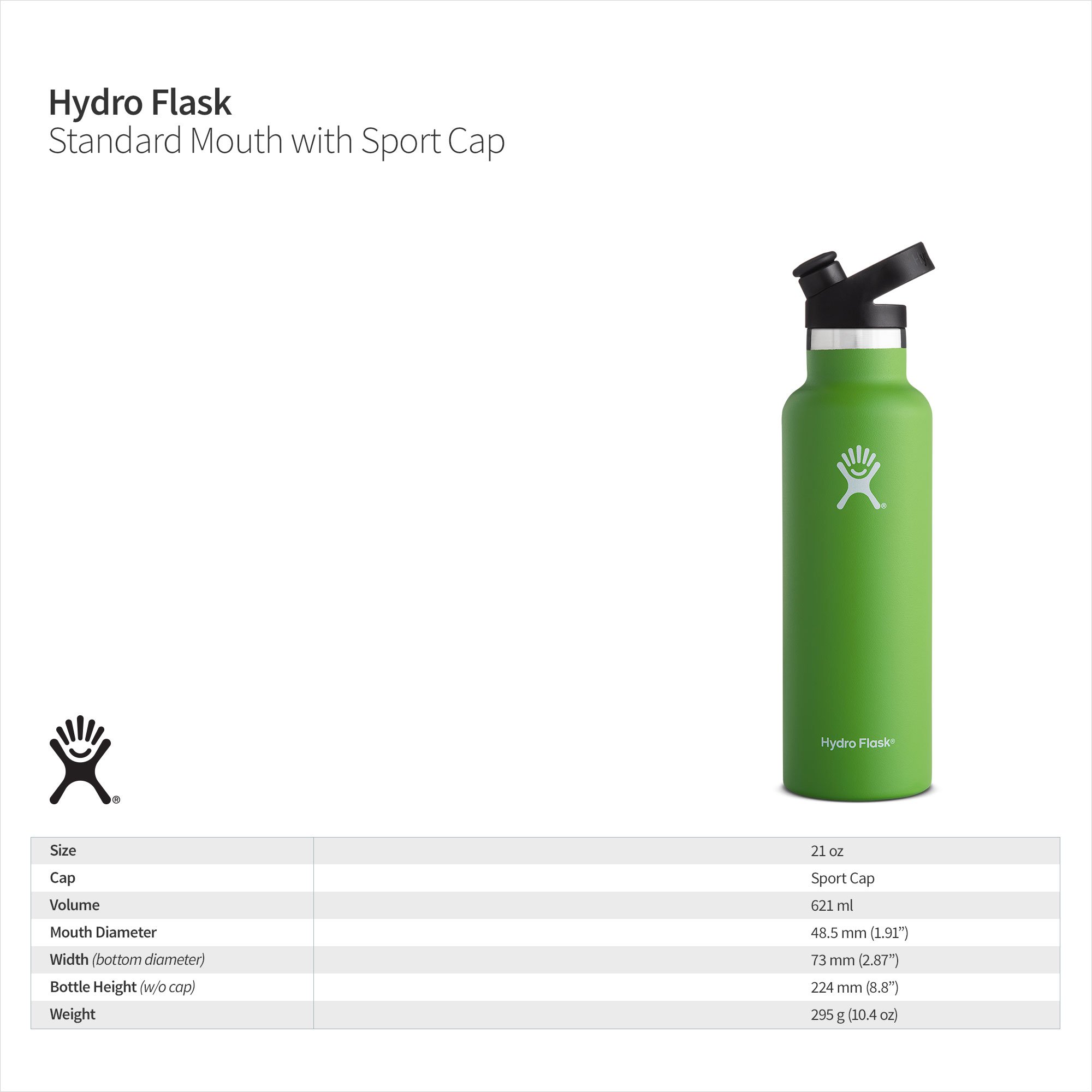 Hydro Flask 21 oz Water Bottle, Sport Cap Multiple Colors Buy