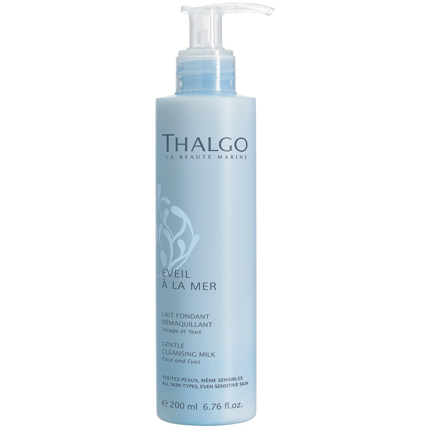 THALGO Gentle Cleansing Milk, 6.76 Fl Oz