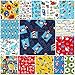Robert Kaufman ORIGINAL DR. SEUSS FAVORITES Jelly Roll 2.5-inch Fabric Quilting Strips Assortment