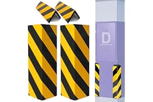 2Pcs Garage Wall Protector, PE Wall Corner Protector, 15.8x3in Corner Guard for Parking Garages, Protect Your Car's Edges and