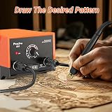 Preciva 935 Pyrography Wood Burning Kit 250-750°C 2 Pens 20 Tips view 6