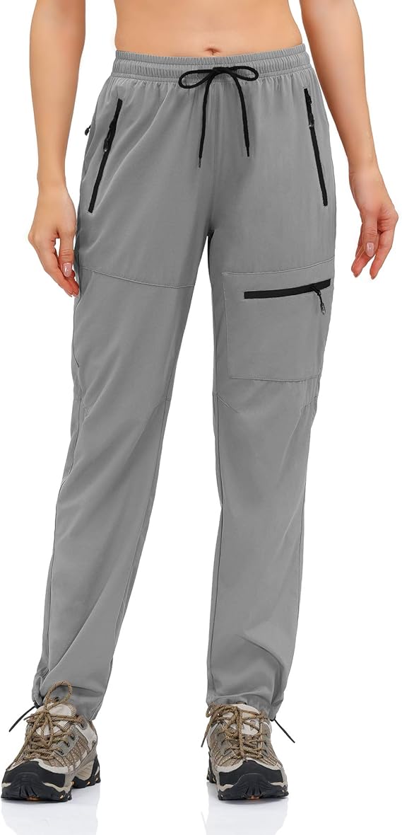 Buy Women's Hiking Cargo Pants Lightweight Water Resistant Capris