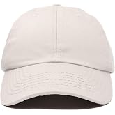 DALIX Baseball Cap Dad Hat Plain Men Women Cotton Adjustable Blank Unstructured Soft