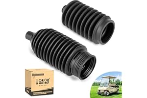 10L0L Golf Cart Steering Rack & Pinion Dust Boot for Club Car DS 1997-up, Steering Gear Box Seal Bellows, Replace OEM 1013035