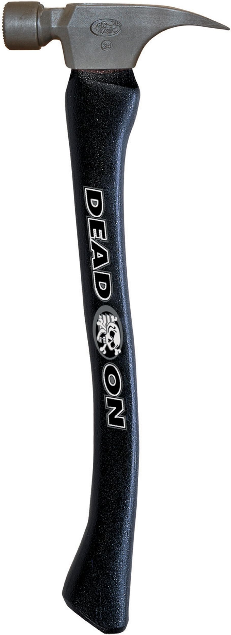 24 oz Dead On Framing Hammer with Milled Face, 19" Hickory Axe Handle DO24C