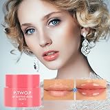 Renywosi Berry Lip Balm Night Mask Dry Cracked Lips Hydrating Smoothing 3g view 3